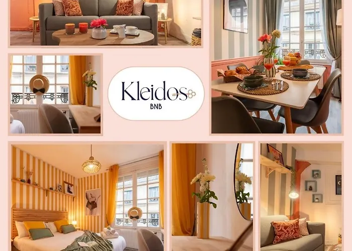 Olympe By Kleidos, 4p, Rue Calme, Centre Historique, Proche Gare Apartment